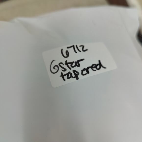 G-Star Raw Stean Tapered Jeans Mens 33x32 Medium Wash Stash Pocket Biker FLAW - Picture 14 of 14